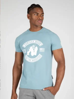 TULSA Majica - Plava - Majice Kratki Rukav