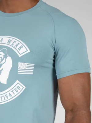 TULSA Majica - Plava - Majice Kratki Rukav