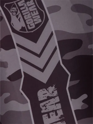 FRANKLIN Muške Tajice - Crno/Sive - Borilačka Odjeća