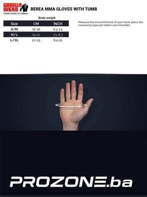 BEREA MMA Rukavice - Rukavice za Boks i MMA