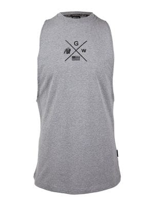 CISCO Majica bez Rukava - Siva - Majice Bez Rukava