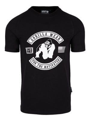 TULSA Majica - Crna - Majice Kratki Rukav