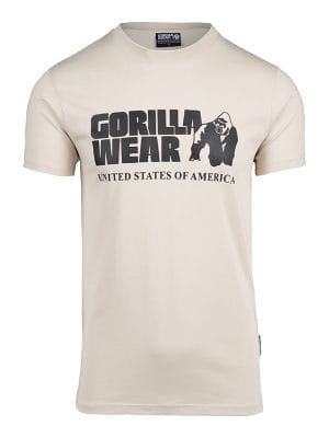 CLASSIC Majica - Bež - Majice Kratki Rukav