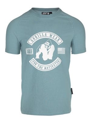 TULSA Majica - Plava - Majice Kratki Rukav