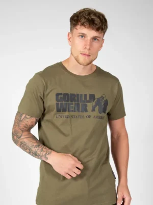 CLASSIC Majica - Army Green - Majice Kratki Rukav