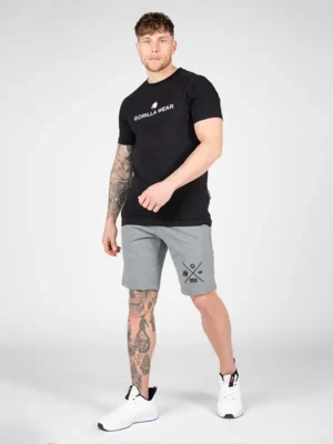 DAVIS Majica - Crna - Majice Kratki Rukav