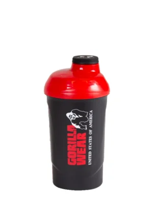 Šejker WAVE 600ml - Crno/Crveni - Šejkeri i Boce