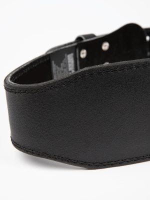 KOŽNI Pojas za Dizanje Tegova - Širina 10cm - Crno/Crveni - Dizački Pojasi