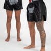 PIRU Muay Thai Šorc - Crni - Borilačka Odjeća