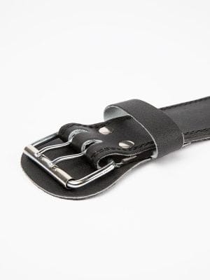 KOŽNI Pojas za Dizanje Tegova - Širina 10cm - Crno/Crveni - Dizački Pojasi