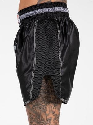 PIRU Muay Thai Šorc - Crni - Borilačka Odjeća