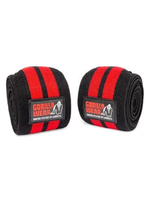 STEZNICI za Koljena 200cm - Crno/Crveni - Gurtne i Steznici