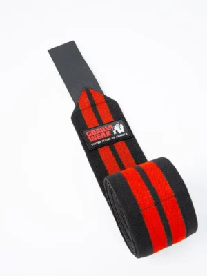 STEZNICI za Koljena 200cm - Crno/Crveni - Gurtne i Steznici