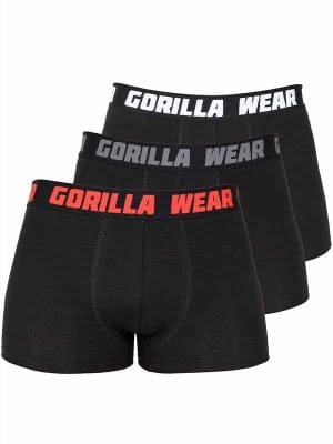 Gorilla Wear Bokserice x3 - Crne - Šorcevi
