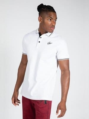 DELANO Polo Majica - Bijela - Majice Kratki Rukav