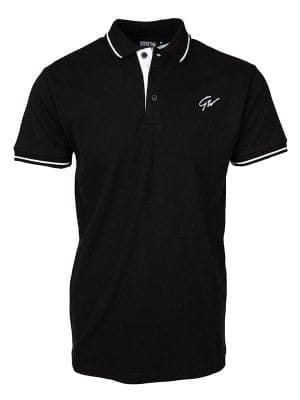 DELANO Polo Majica - Crna - Majice Kratki Rukav