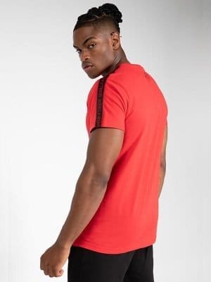 CHESTER Majica - Crvena - Majice Kratki Rukav