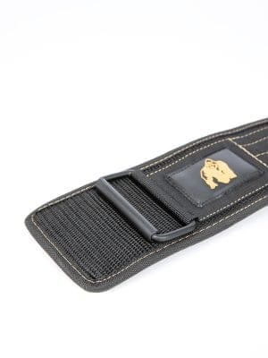 NAJLONSKI Pojas za Dizanje Tegova - Širina 10cm - Crno/Zlatni - Dizački Pojasi