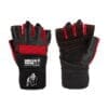 DALLAS Rukavice sa Steznicima za Zglob - Crno/Crvene - Rukavice i Gripovi