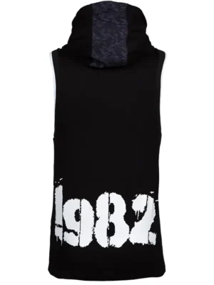 LORETTO Dukserica bez Rukava - Crna - Majice Bez Rukava