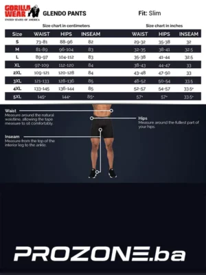 GLENDO Trenerka Donji Dio - Antracit - Donji Dio Trenerke