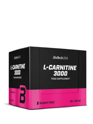 L-Carnitine 3000 Ampule - 25ml x20 - Sagorjevači Masti