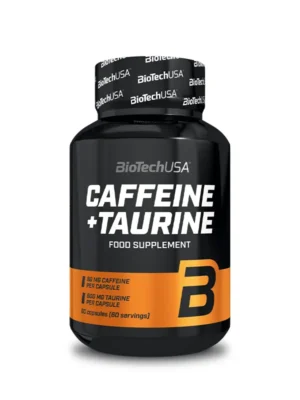 Caffeine + Taurine - 60 Kapsula - Pre Workout