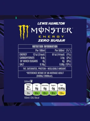 MONSTER Energy Drink Lewis Hamilton ZERO - 500ml - Sportski Napitci