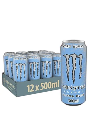 MONSTER Energy Drink Ultra Blue ZERO - 500ml - Sportski Napitci