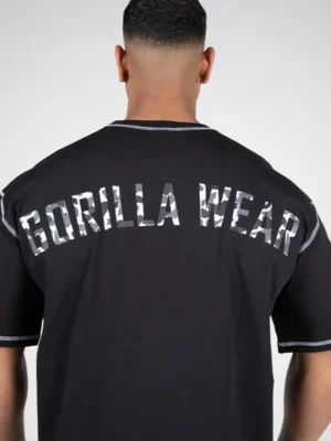 SAGINAW Oversized Majica - Crna - Majice Kratki Rukav