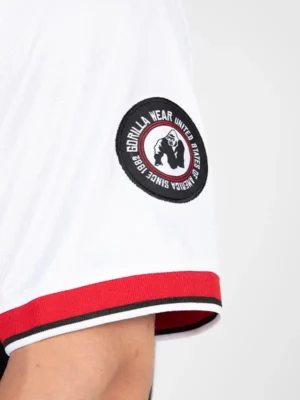 TRENTON Dres za Američki Fudbal - Crno/Bijeli - Majice Kratki Rukav