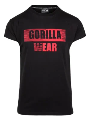 MURRAY Majica - Crna - Majice Kratki Rukav