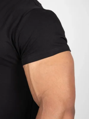 MURRAY Majica - Crna - Majice Kratki Rukav