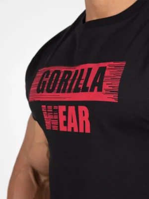 MURRAY Majica - Crna - Majice Kratki Rukav