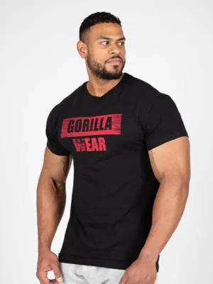 MURRAY Majica - Crna - Majice Kratki Rukav