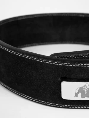 KOŽNI Pojas sa Kopčom / Polugom - Širina 10cm - Crno/Crveni - Dizački Pojasi