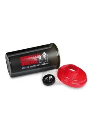 Šejker 700ml - Crno/Crveni - Šejkeri i Boce