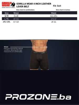 KOŽNI Pojas sa Kopčom / Polugom - Širina 10cm - Crno/Crveni - Dizački Pojasi