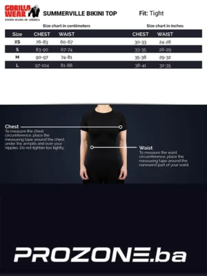 SUMMERVILLE Bikini Top - Crni - Majice i Topovi