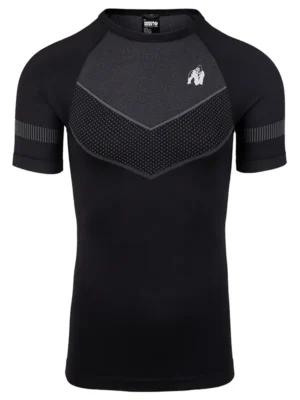 NORTON Bešavna Majica - Crna - Majice Kratki Rukav