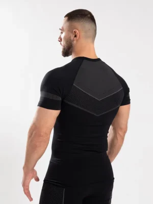 NORTON Bešavna Majica - Crna - Majice Kratki Rukav