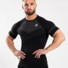 NORTON Bešavna Majica - Crna - Majice Kratki Rukav