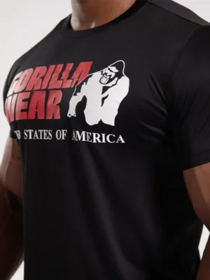 CLASSIC Majica za Trening - Crna - Majice Kratki Rukav