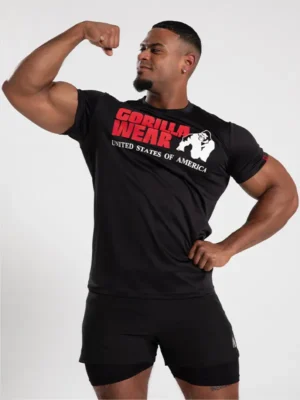 CLASSIC Majica za Trening - Crna - Majice Kratki Rukav