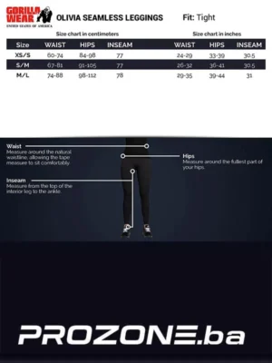 OLIVIA Bešavne Tajice - Plave - Tajice i Trenerke Donji Dio