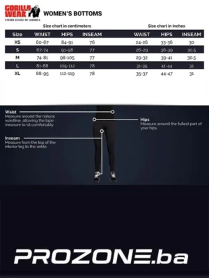 QUINCY Bešavne Tajice - Crne - Tajice i Trenerke Donji Dio