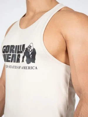 CLASSIC Tank Top - Bež - Majice Bez Rukava