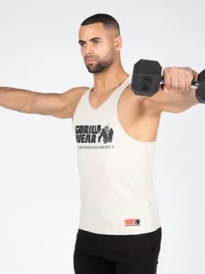 CLASSIC Tank Top - Bež - Majice Bez Rukava