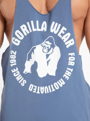 MELROSE Stringer Majica - Sivoplava - Majice Bez Rukava