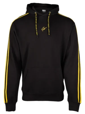 BANKS Oversized Dukserica - Crno/Žuta - Gornji Dio Trenerke i Dukserice